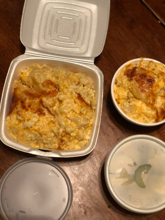 Large Mac&cheese