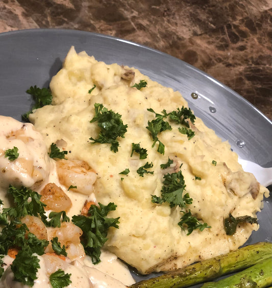 Large Smoked Gouda mashed potatoes